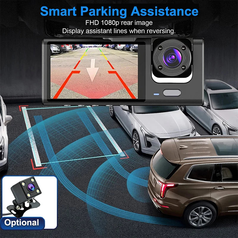 Dashcam Voiture Connectée HD (WI-FI)