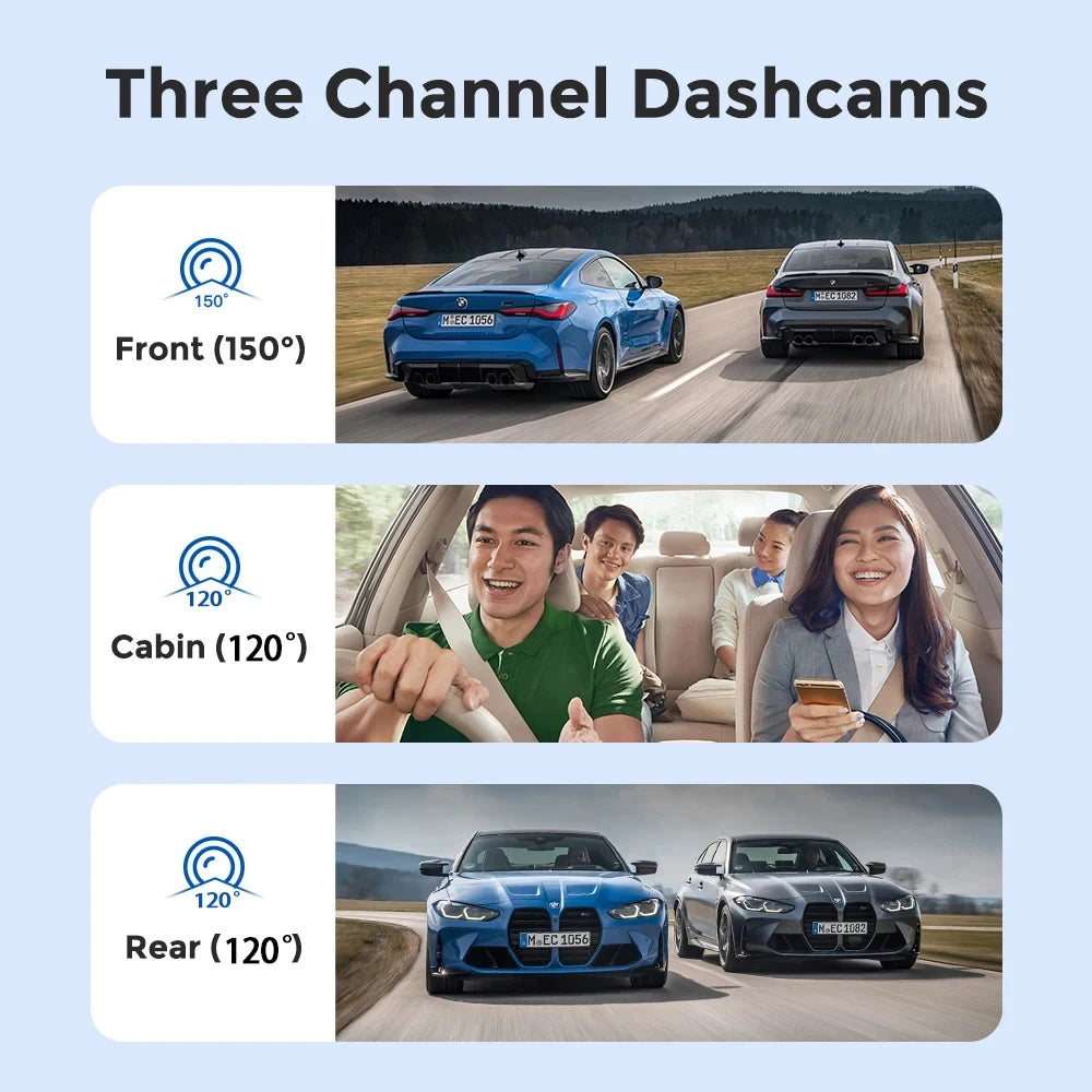 Dashcam Voiture Connectée HD (WI-FI)